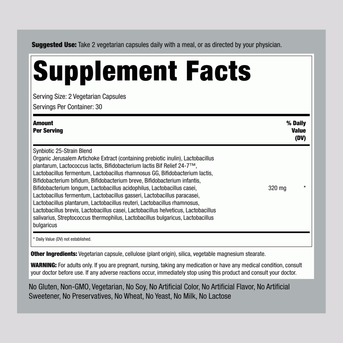 Flora Source Multi-Probiotic, 60 Vegetarian Capsules - Image 2